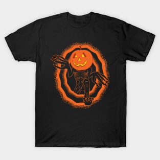 Pumpkin Halloween Monster T-Shirt